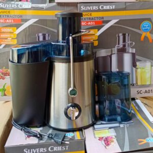 Silver Crest Juice Extractor with a 500ml capacity and 800-watt motor