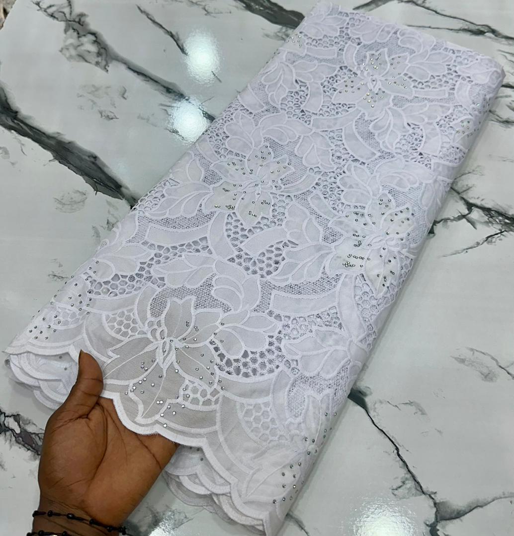 Chiffon cord with diamond stone (5 yards) - Image 4