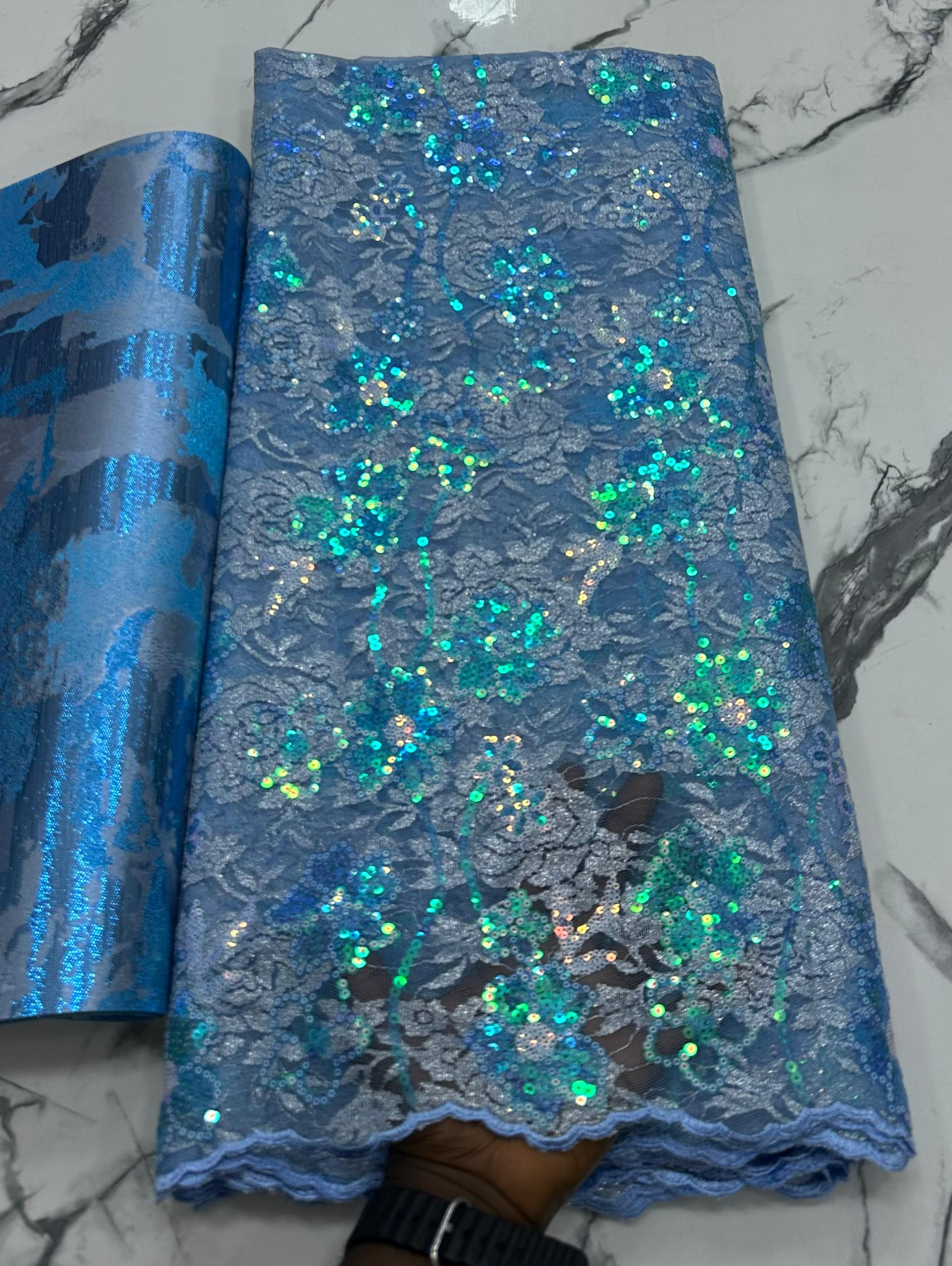 Nigerian (Lace) 5yards - Image 7