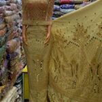 Net on Raw Silk Indian Gorge