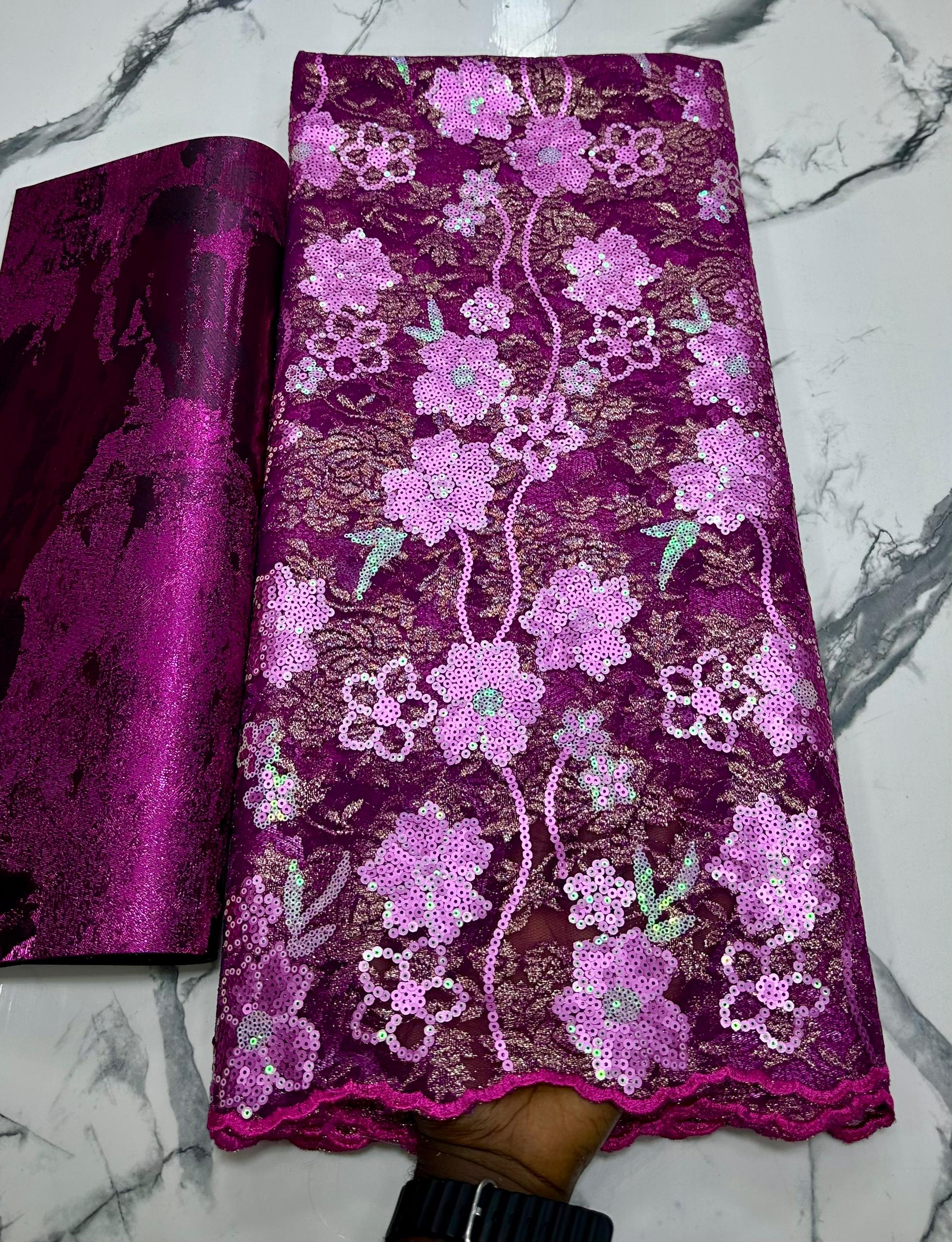 Nigerian (Lace) 5yards - Image 3