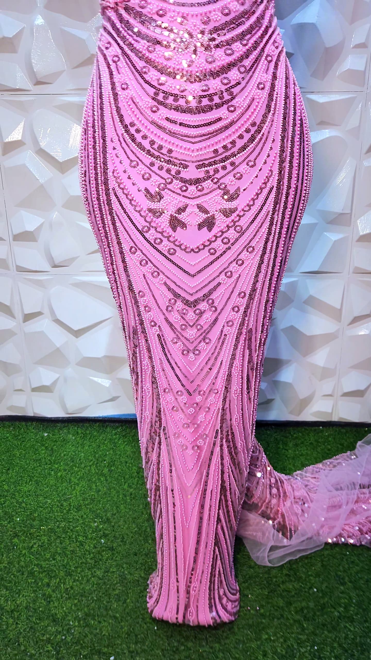 Handbeaded lace (5 yards) - Image 4