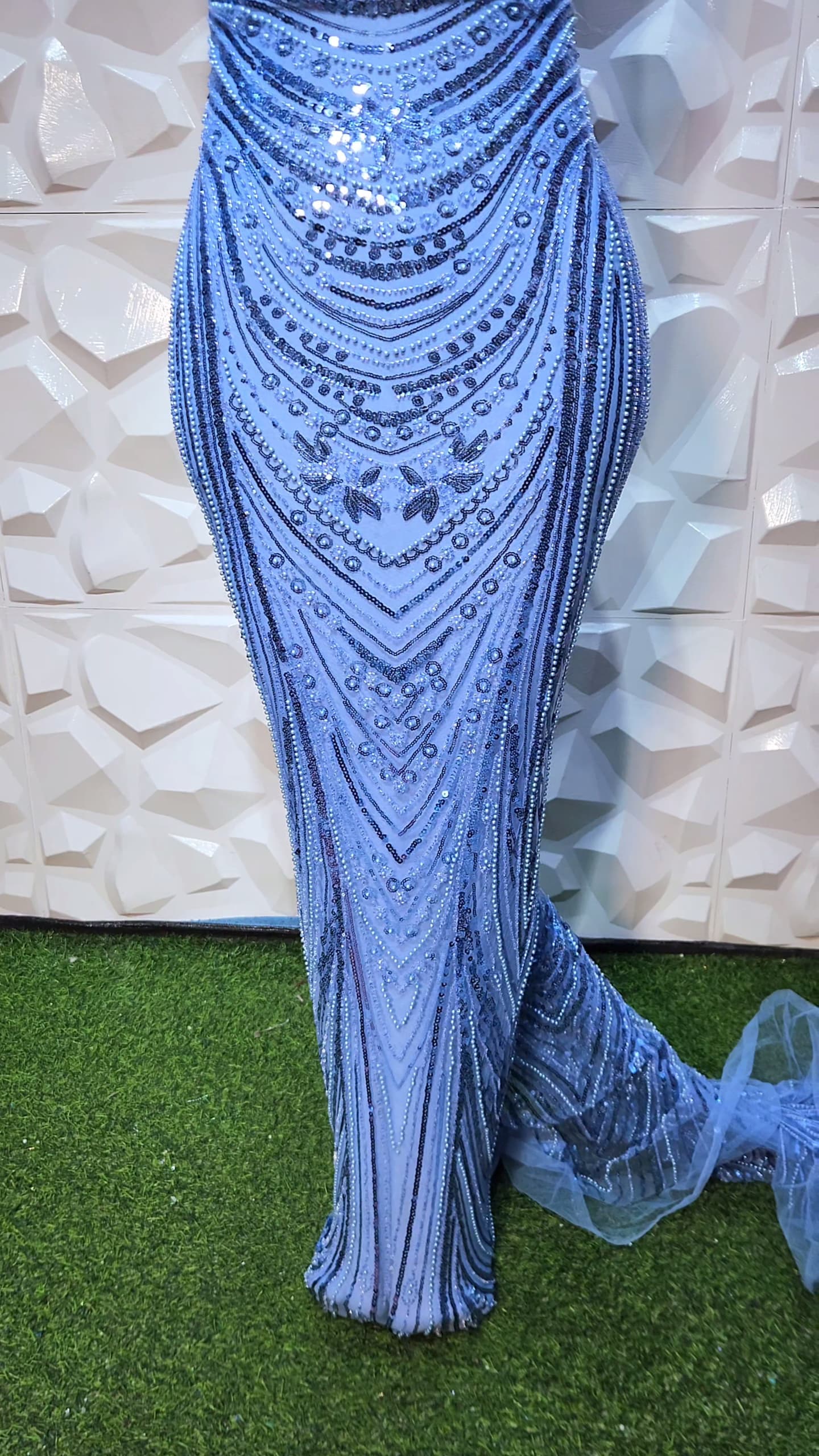 Handbeaded lace (5 yards) - Image 6