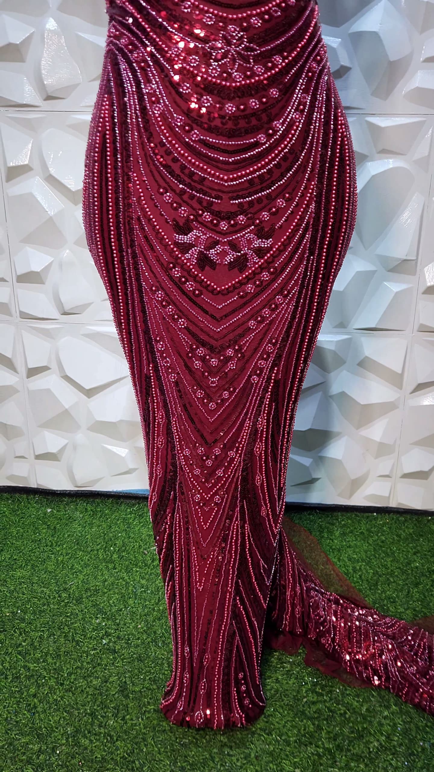 Handbeaded lace (5 yards) - Image 8