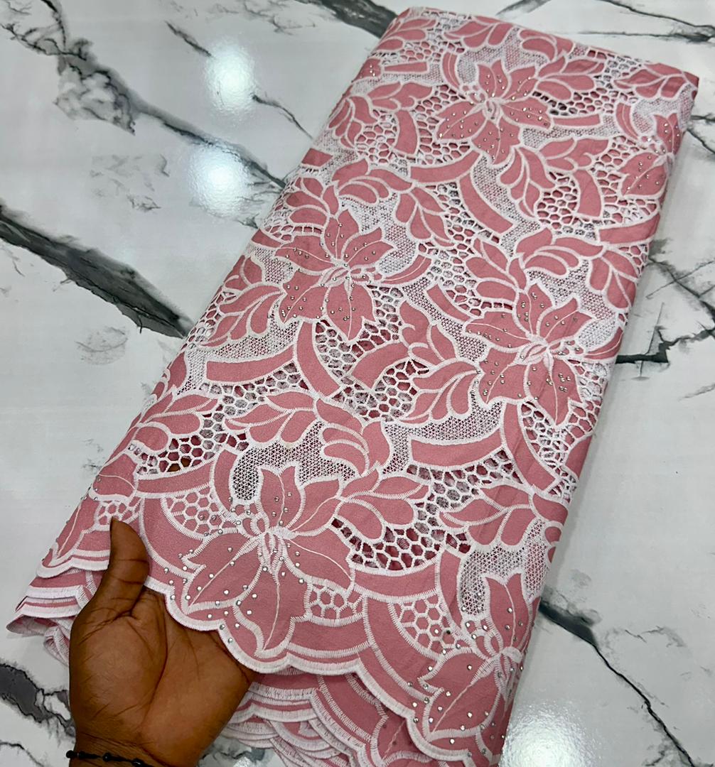 Chiffon cord with diamond stone (5 yards) - Image 3