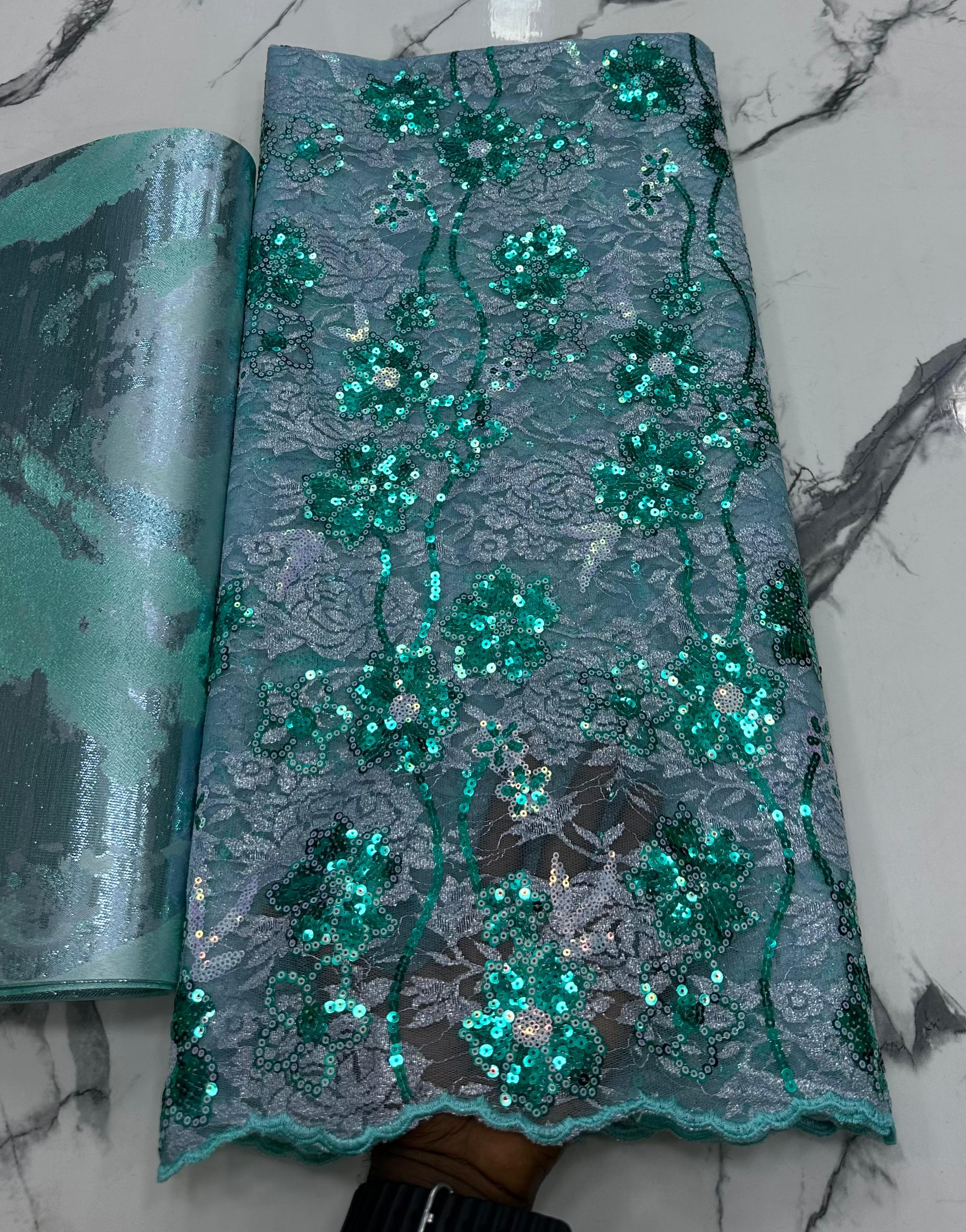 Nigerian (Lace) 5yards - Image 4