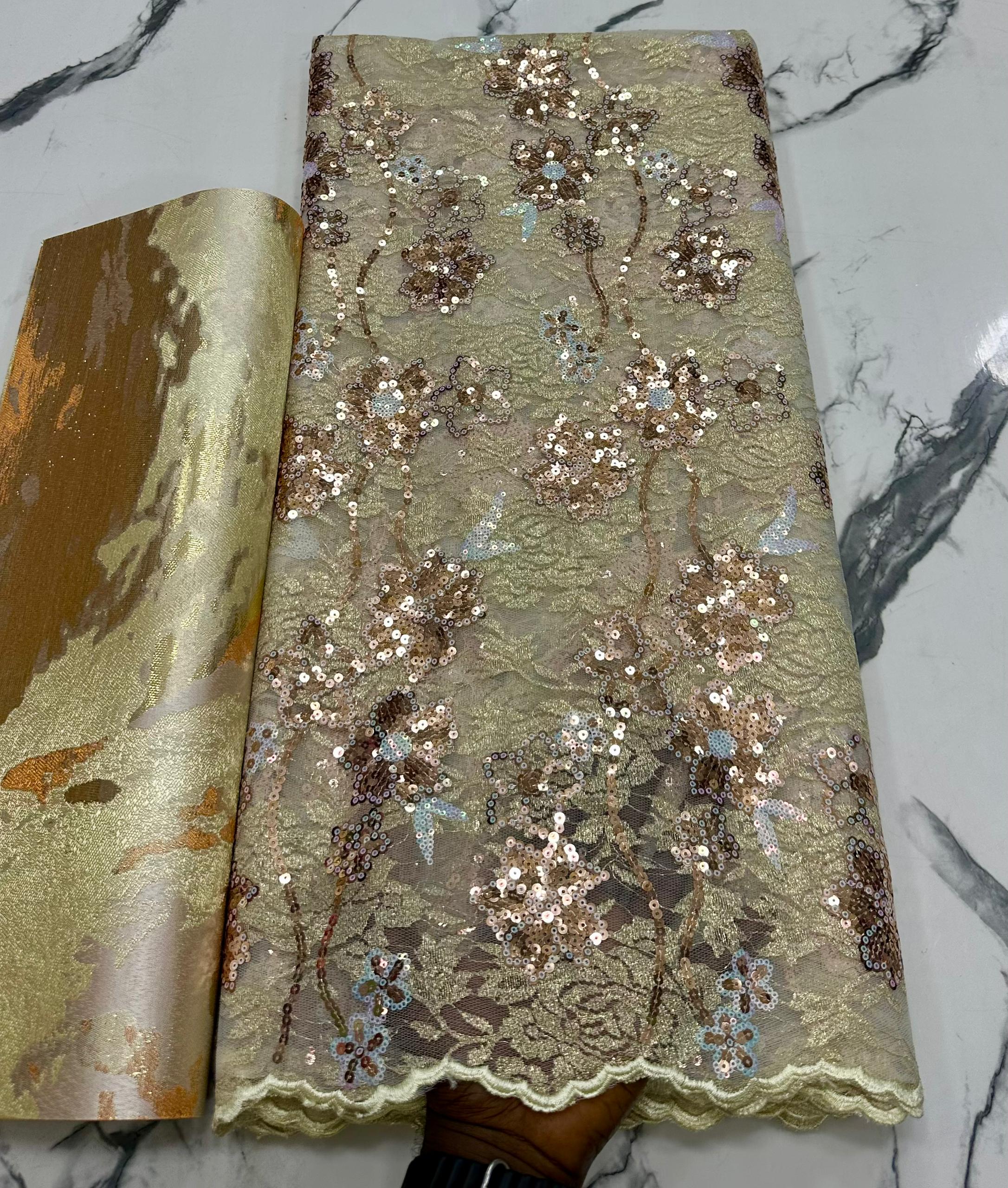 Nigerian (Lace) 5yards - Image 6