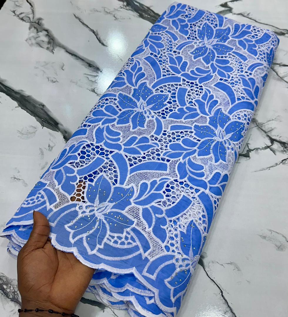 Chiffon cord with diamond stone (5 yards) - Image 8