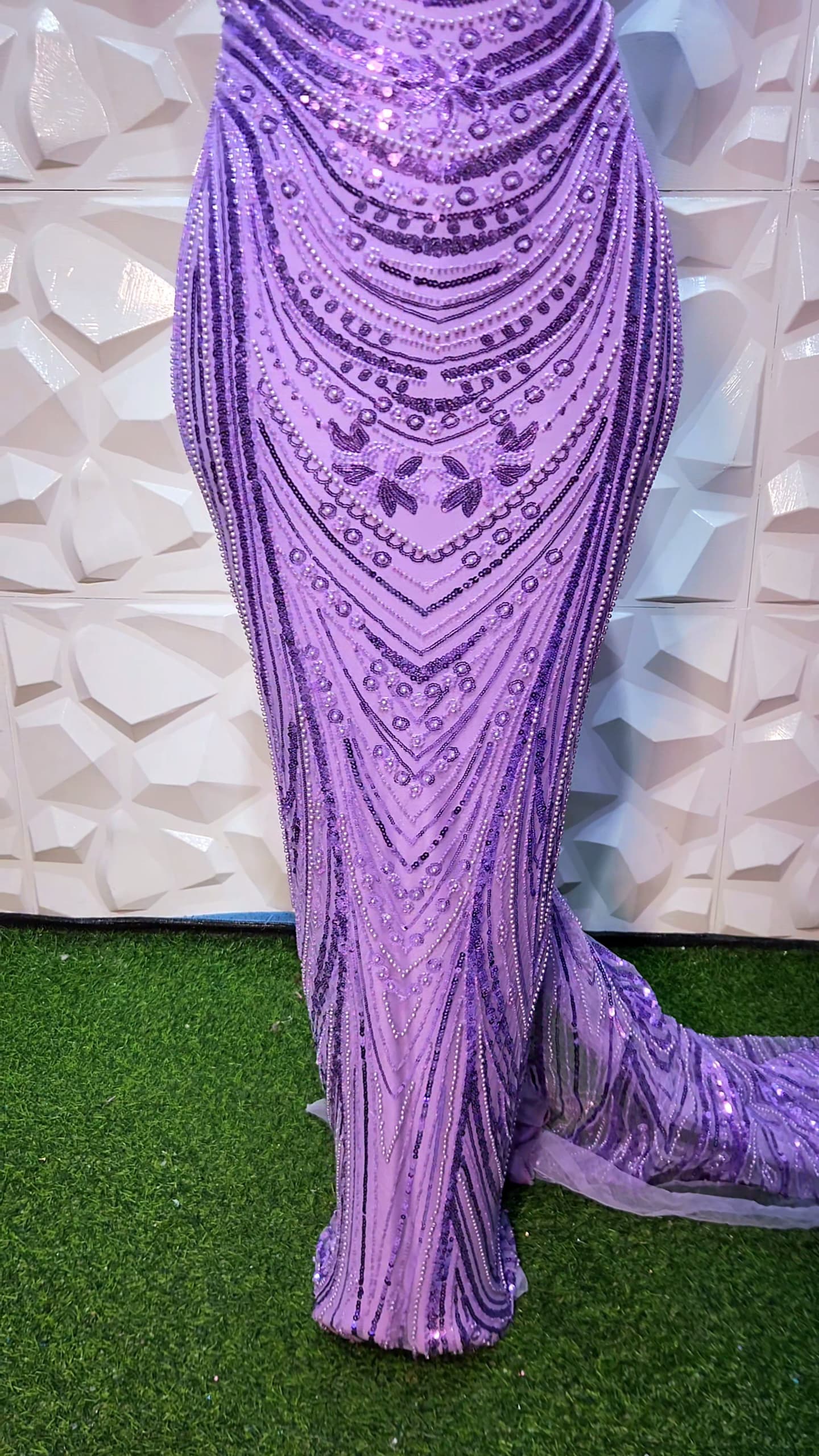 Handbeaded lace (5 yards) - Image 3