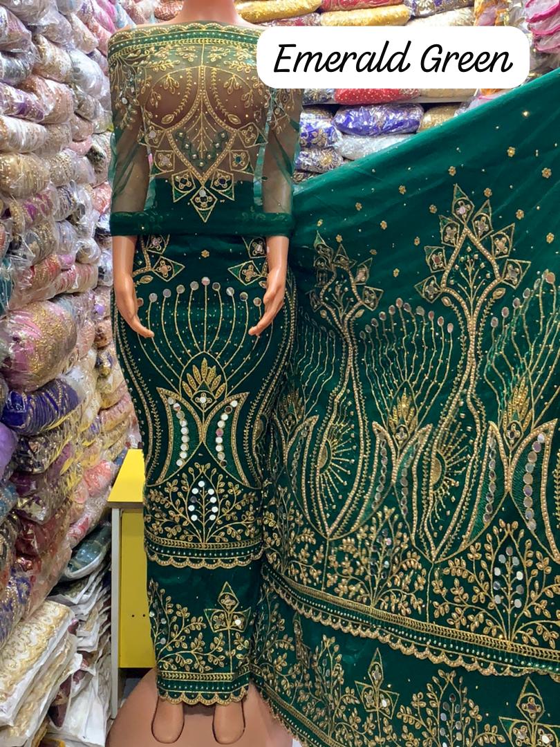 Net on Raw Silk Indian Gorge - Image 7