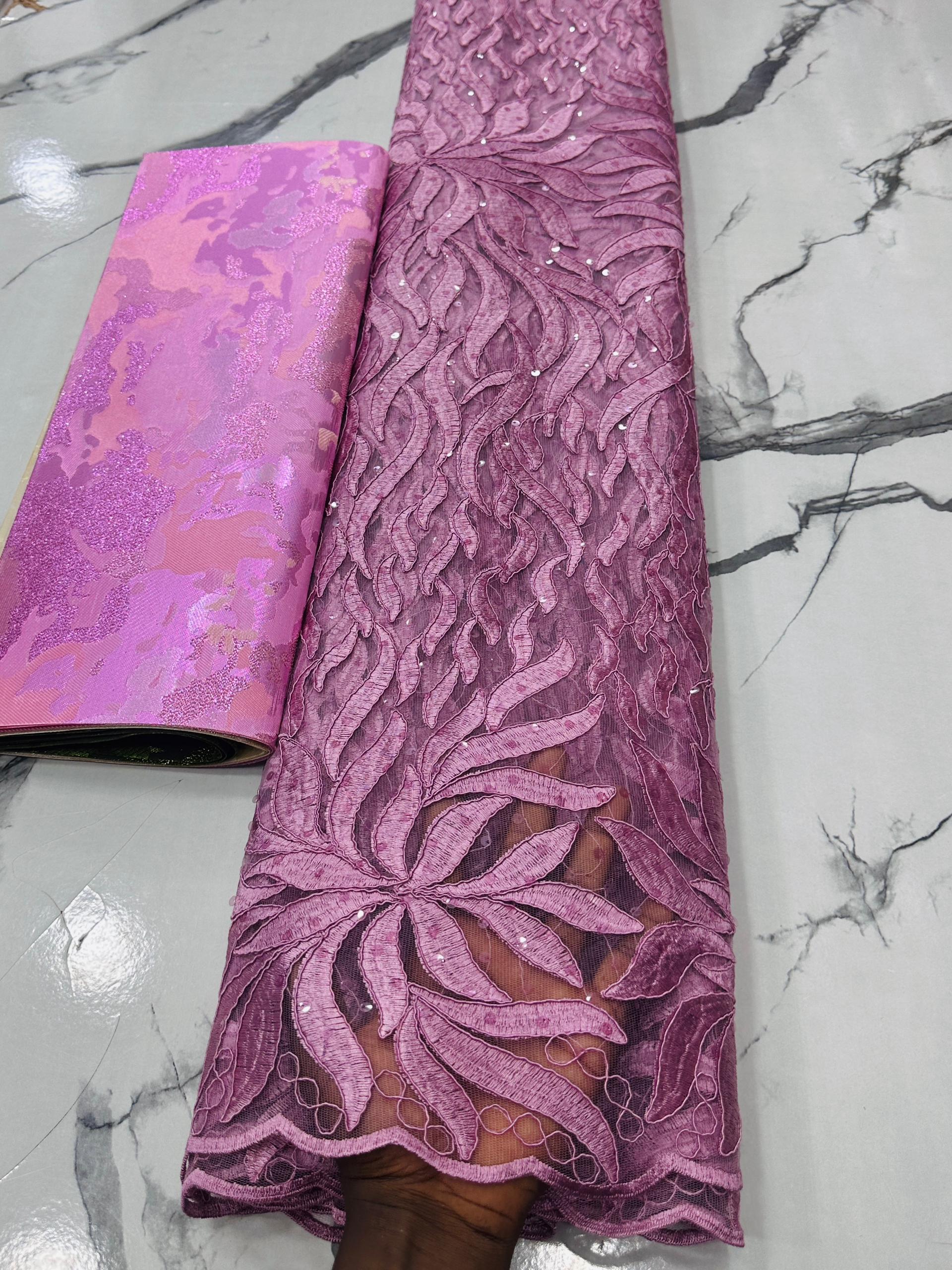 Beautiful Wired-Net On Fleek(Lace) 5yards - Image 4