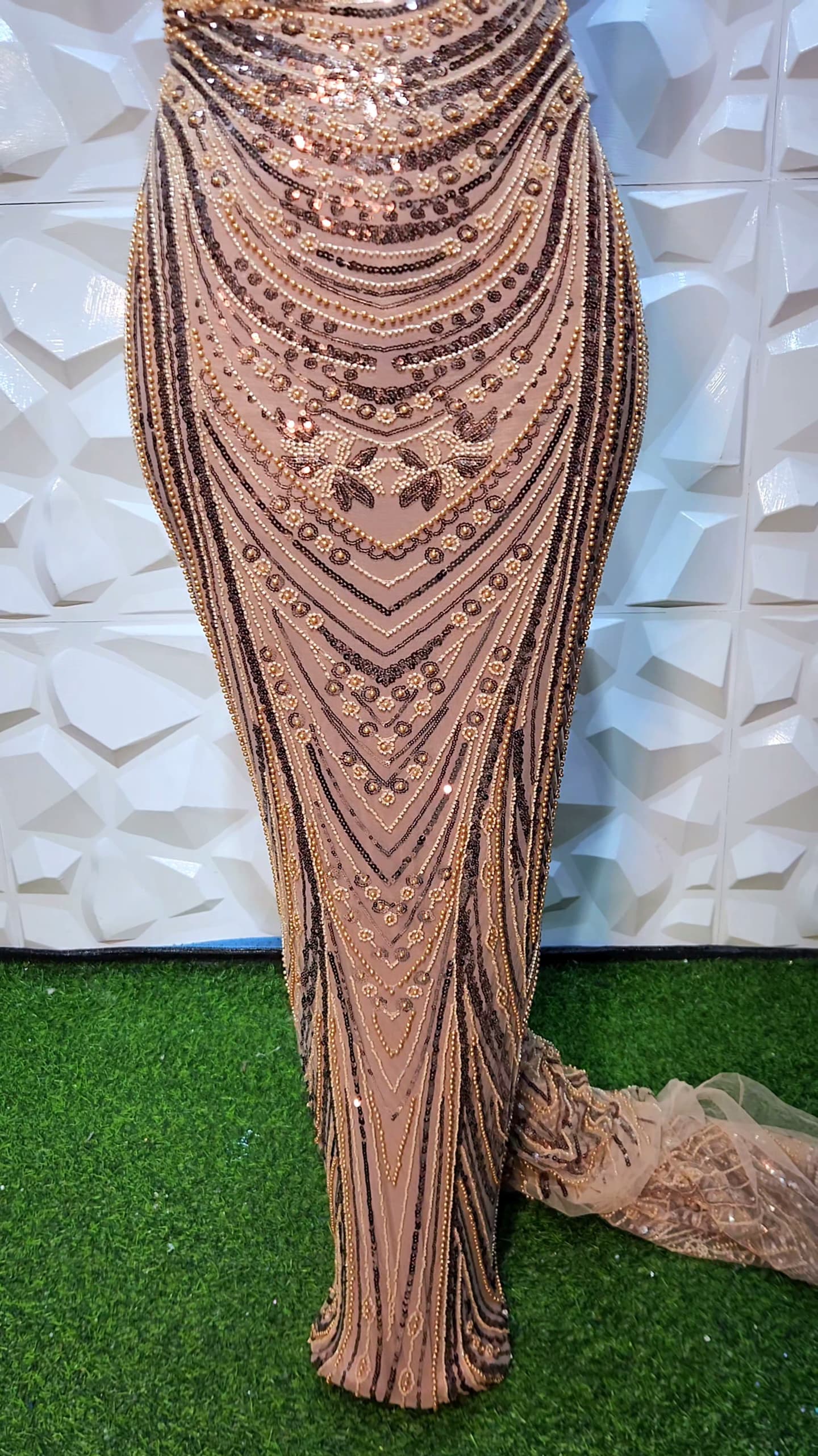 Handbeaded lace (5 yards) - Image 9