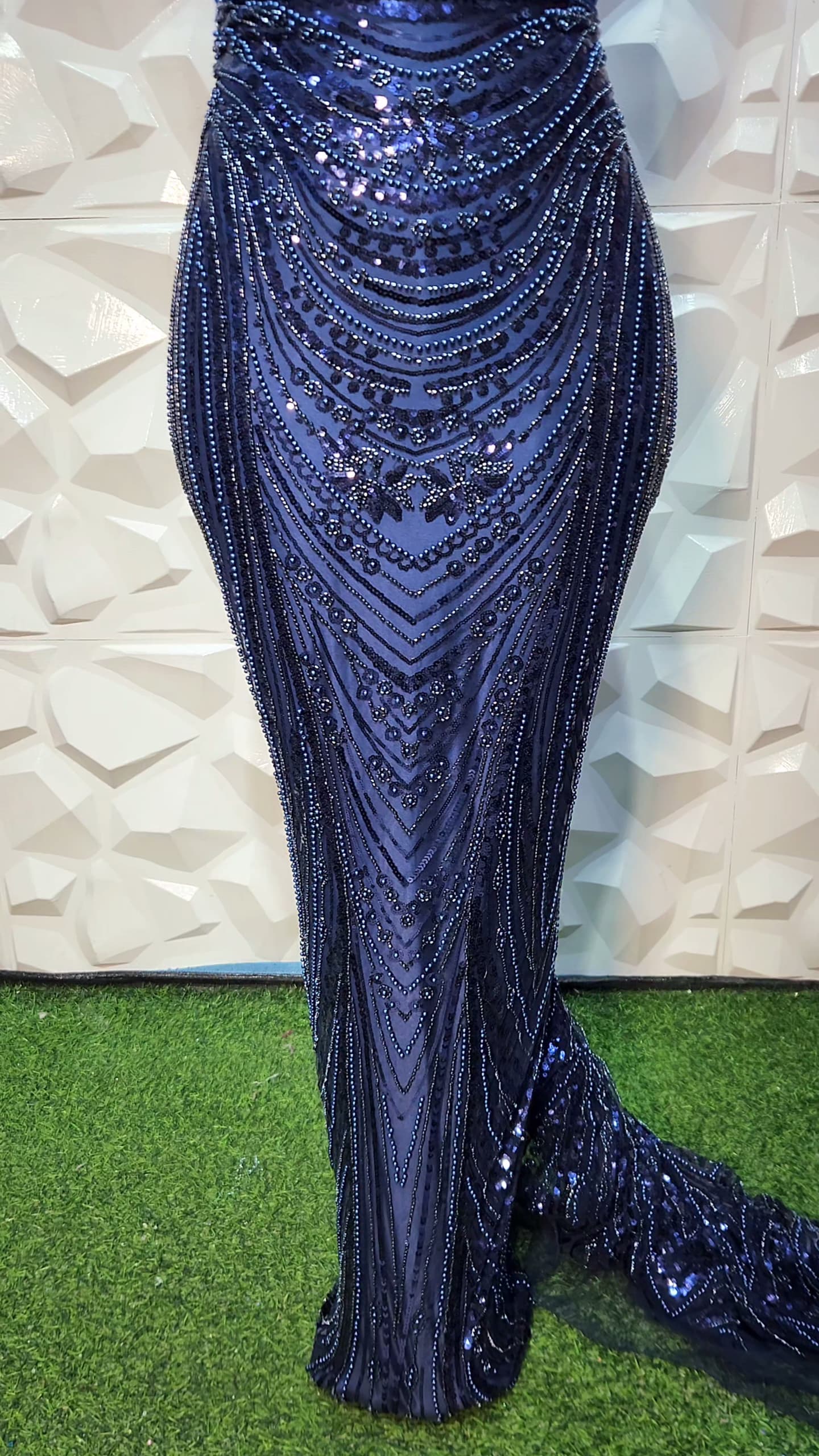 Handbeaded lace (5 yards) - Image 2