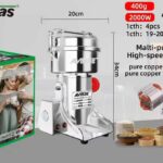 Alvinas 400 Gram, 2000 Watts Multi-Purpose High-Speed Crusher with Pure Copper Coil