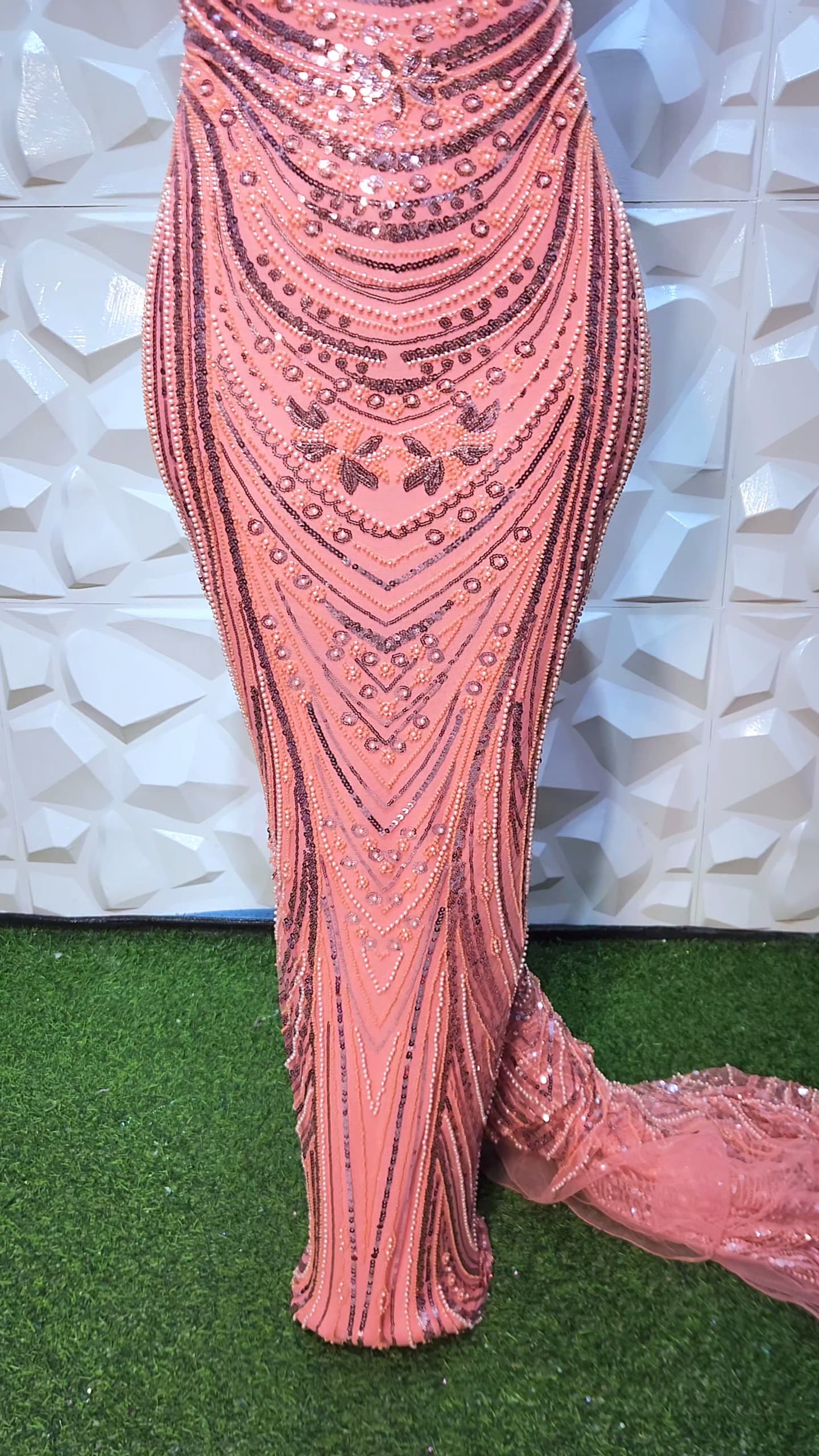 Handbeaded lace (5 yards) - Image 5