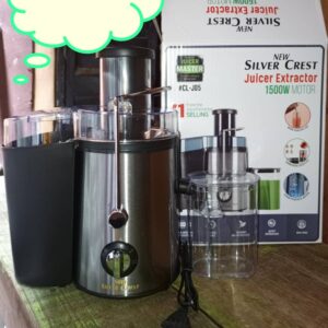 New Silver Crest Juicer Extractor with a 1500W motor