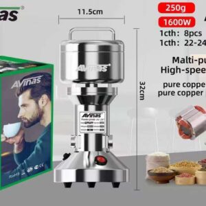 Avinas 250 Gram, 1600 Watts Multi-Purpose High-Speed Crusher with Pure Copper Coil
