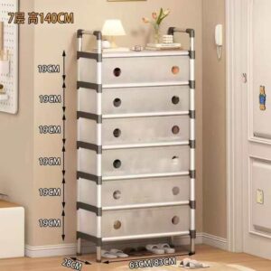 7 layers anti dust shoe rack
