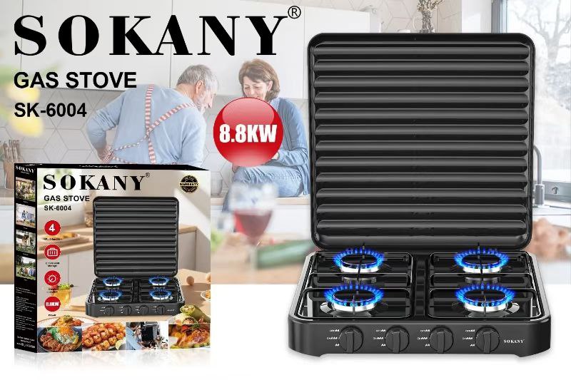 5 face sokany Gass cooker