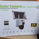 Ai solar camera 2 in 1 warm full colour 4G