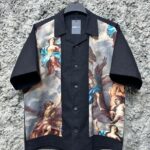 NOVAMEN TAPESTRY BUTTONED SHIRT