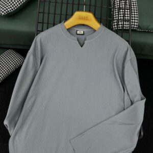 MIYAKE HIGH FASHION LONG SLEEVE PLAIN SHIRT