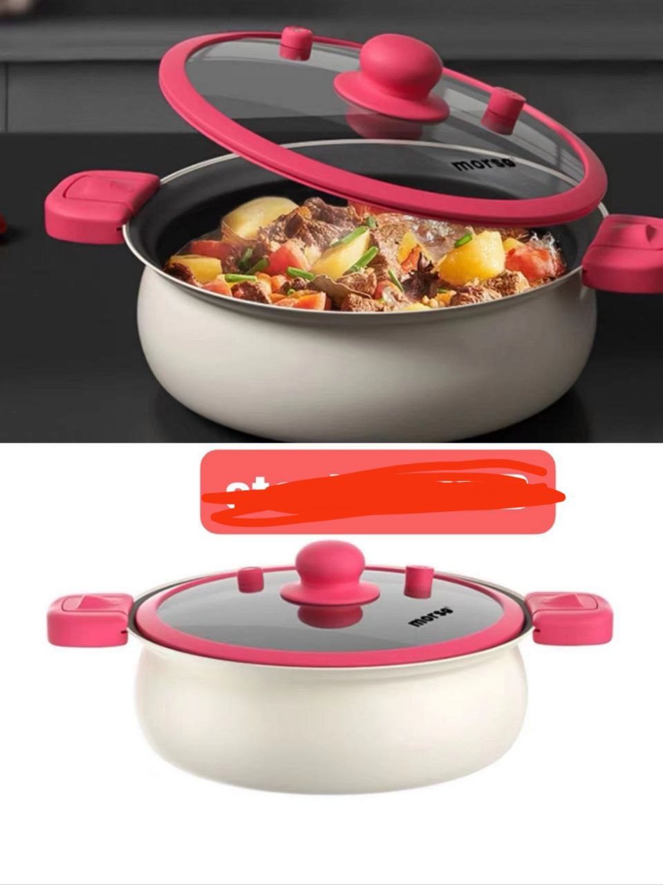 28 CM non stick pressure pot(SUPER QUALITY)