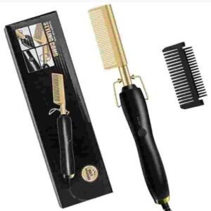 Gold hot comb