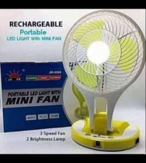 JR RECHARGEABLE FAN