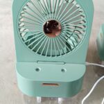 RECHARGEABLE MIDST SPRAY FAN