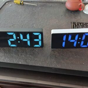 Digital alarm clock