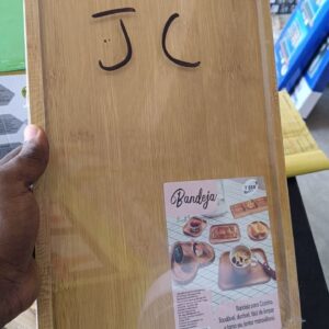JC Wooden serving tray