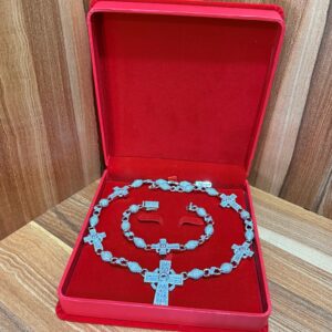 Moissanite Chain Set