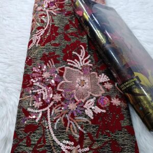 Flocking Chantilly Lace