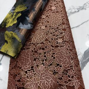 Metallic Guipure Lace