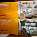 Over the sink cabinet kitchen rack