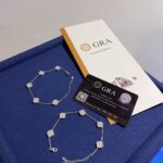 Van cleef moissanite hand chain