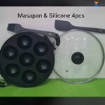 Masa pan with nonstick kitchen tool