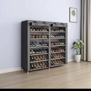 6 layers Double shoe rack