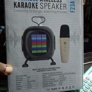 portable single mic Karaoke with loud speaker
