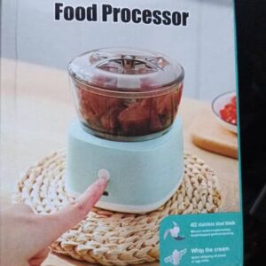 Rechargeable food processor