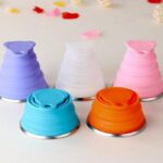 Silicone foldable cup