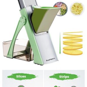 Adjustable Mandoline Fruit Vegetable Slicer / Chopper