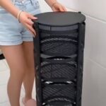 5 Layers Rotating Kitchen Fruits Vegetable Rack