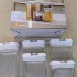 5pcs cereal container