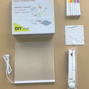 3D ACRYLIC CLOW BOARD 30X20 CM