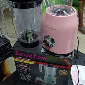 Silver Love 2 in 1 Juicer and Blender 1500 WATTS