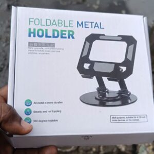 Metal tablet holder